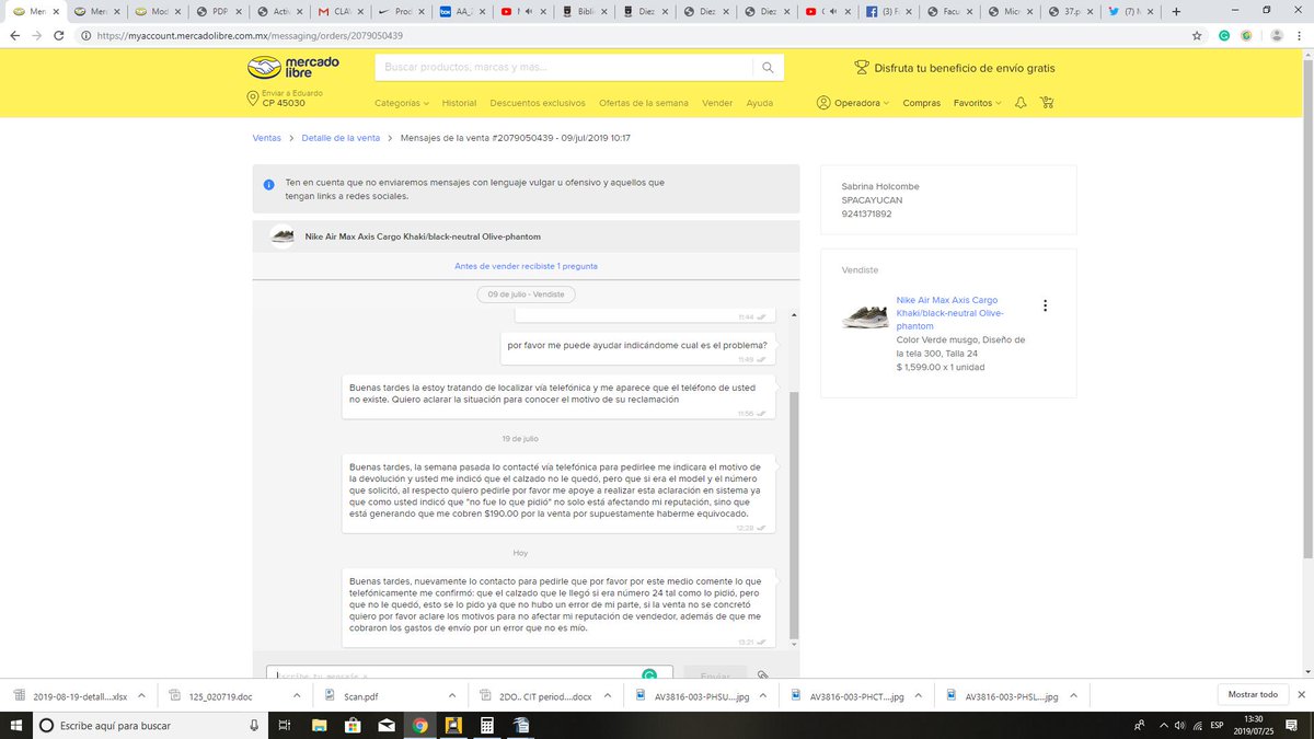 YoungWinnersMX's tweet photo. @ML_Ayuda buenas tardes
tengo un problema, pero no me da en ninguna forma opción para contactar ayuda. El comprador recibió lo que pidió, pero puso por error que no era lo solicitado. Me devolvió el producto y me están cobrando el envío. https://t.co/rE5tI4R3i7