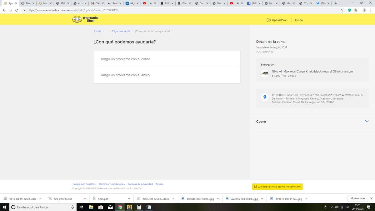 YoungWinnersMX's tweet photo. @ML_Ayuda buenas tardes
tengo un problema, pero no me da en ninguna forma opción para contactar ayuda. El comprador recibió lo que pidió, pero puso por error que no era lo solicitado. Me devolvió el producto y me están cobrando el envío. https://t.co/rE5tI4R3i7