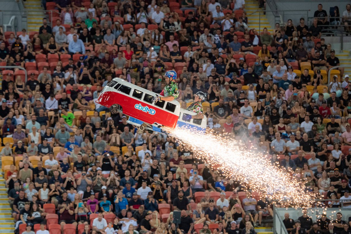 NitroCircus's tweet photo. Heading to space real quick, be right back! #NitroCircus #YouGotThis https://t.co/x4JdPhKJZ9