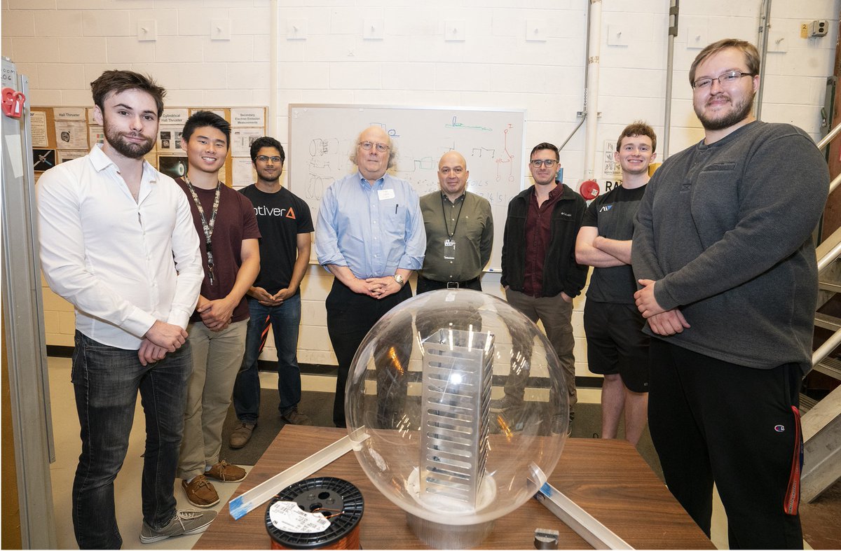 PPPLab's tweet photo. Small but mighty: A mini plasma-powered satellite now under construction may launch a new era in space exploration @EPrinceton #space #exploration #cubesat #plasma #satellite #thruster https://t.co/ODjXiAtsed https://t.co/eucCg4aQu9