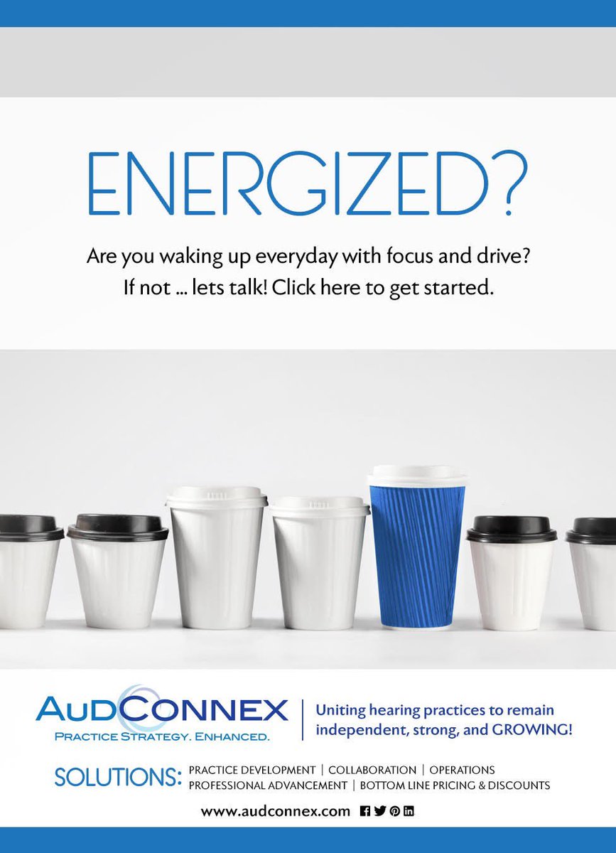 Energized? It’s time not be be complacent!