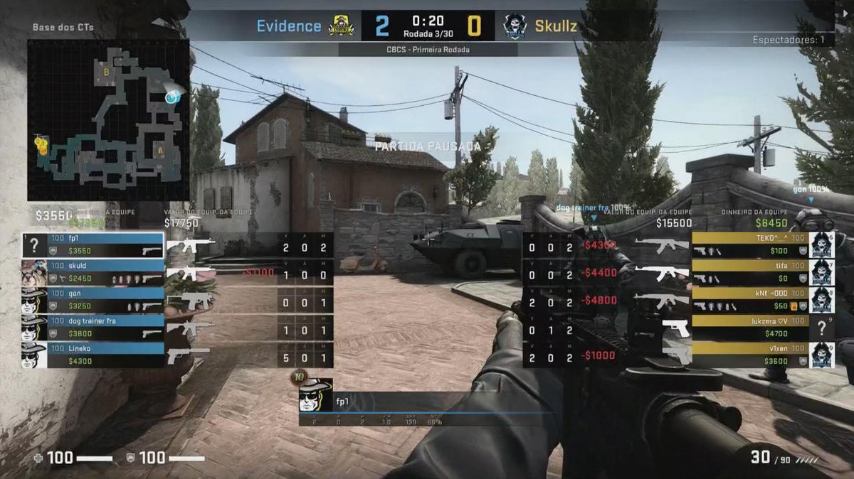 CBCS's tweet photo. A @evidenceesports começa melhor, abrindo 2 a 0 no placar contra a @SkullZ_GG.
Acompanhe ao vivo:
📺 SporTV3
🖥 https://t.co/XpRlc3iwc7
🖥 https://t.co/dVOIxCBKgf
Mande sua torcida com #GoEvidence ou #GoSkullz
#CBCS #GameXP2019 https://t.co/o5hxZHGvNG