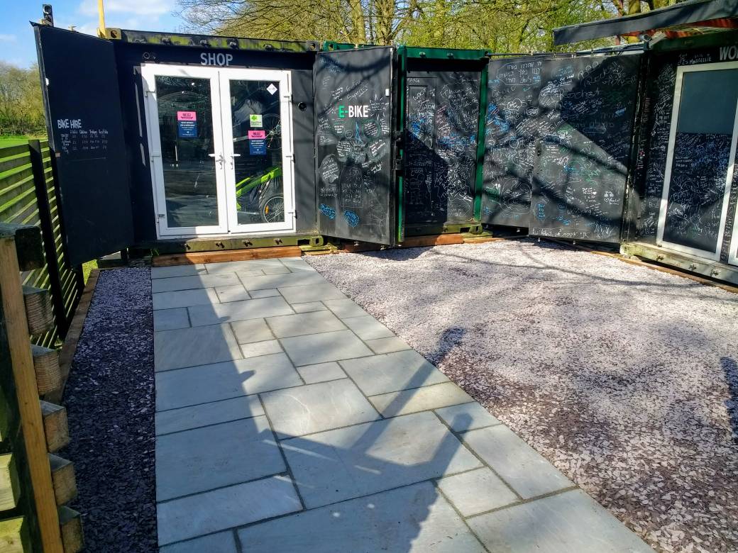 VeloTimesUK's tweet photo. We have been working hard this year to make our shop front being more welcoming and practical for you. Let us know what you think about the change...

#refurb #change #shopfront #bikehire #getsomecrisps https://t.co/ETjpWmpLbw