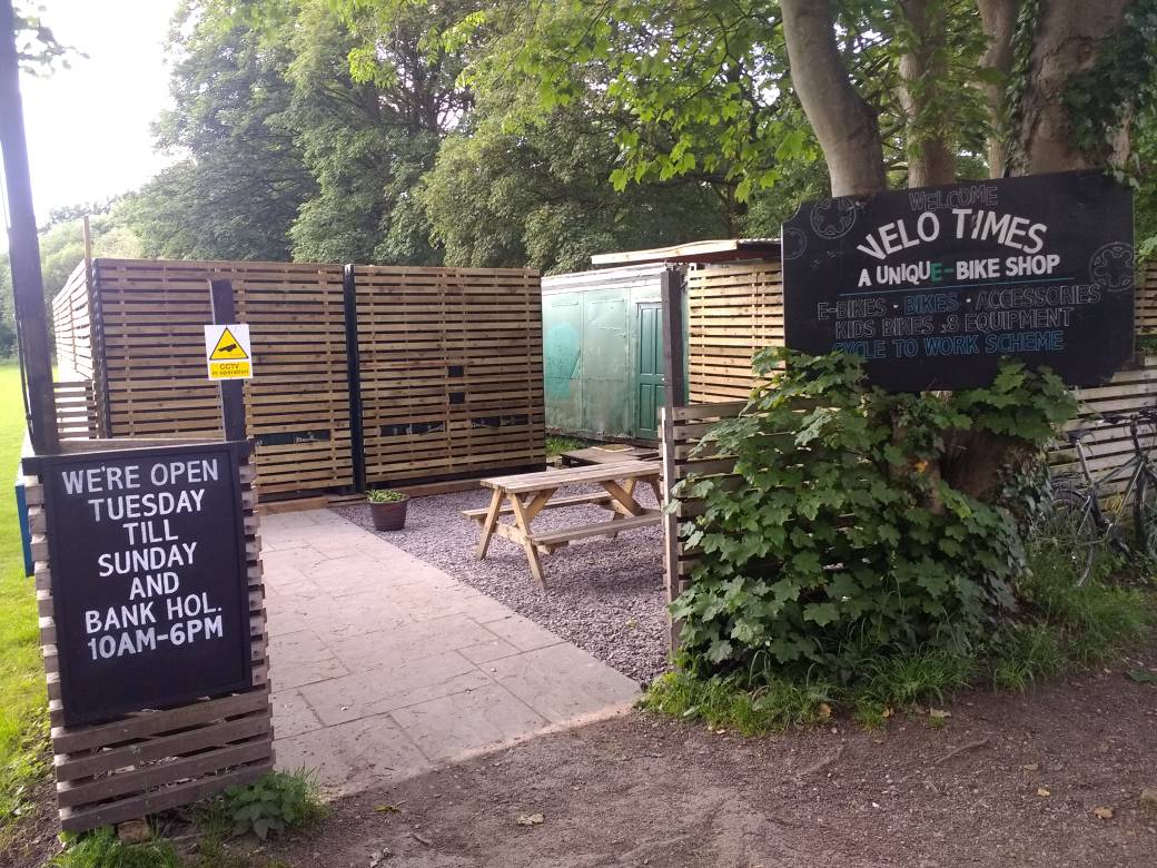 VeloTimesUK's tweet photo. We have been working hard this year to make our shop front being more welcoming and practical for you. Let us know what you think about the change...

#refurb #change #shopfront #bikehire #getsomecrisps https://t.co/ETjpWmpLbw