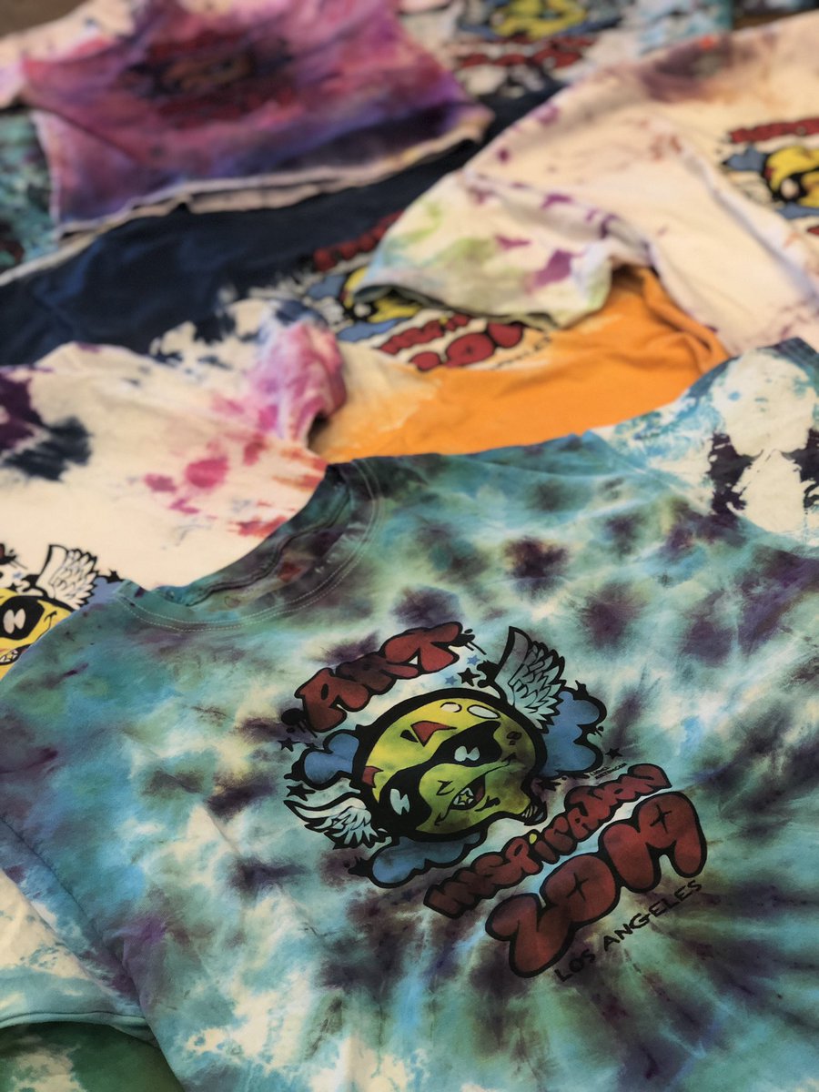 It’s tie dye day at the Watts/Willowbrook Clubhouse...NATURALLY we had to get involved!! #artinspiration2019 #countonme #lionelmilton