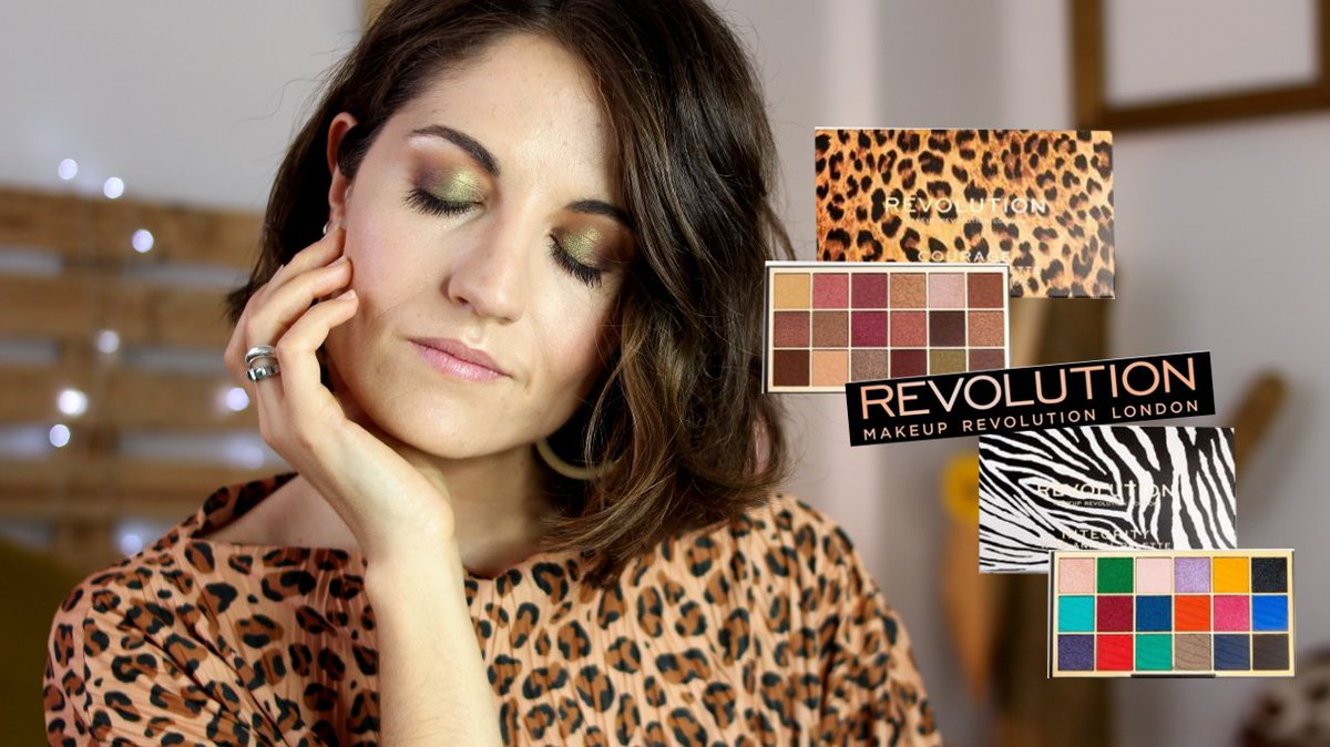 Hey!!! Ya está el NUEVO VÍDEO 🤣
➡ youtu.be/SEwUW2hlzWQ
Probando las nuevas paletas de Revolution 🐯

#makeup #look #palette #shadows #like #youtuber #video #beauty