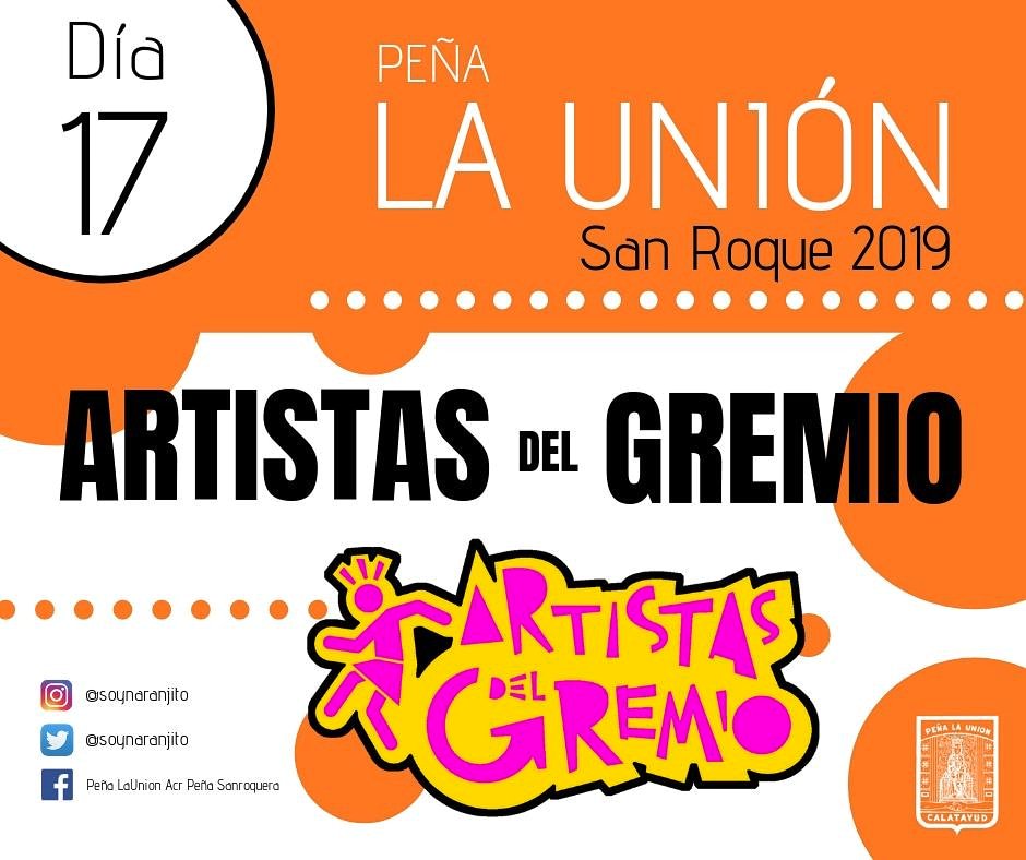 DÍA 17: ARTISTAS DEL GREMIO.