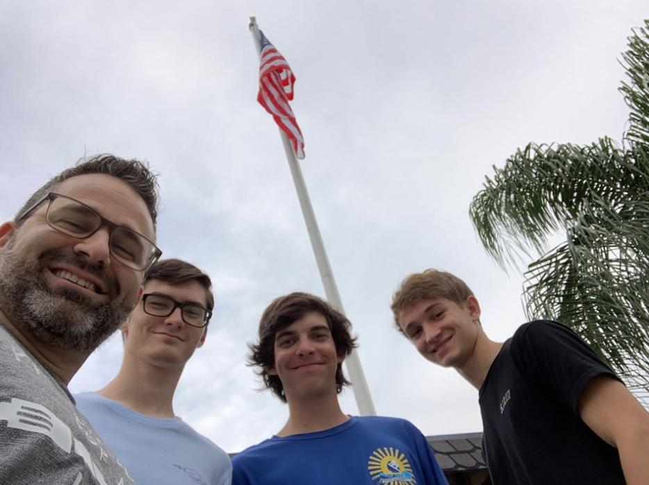 untdsoccer_ccsc's tweet photo. Thank you to Coach Patrick Baird and his Eagle Scout crew for fixing our broken flag pole and replacing our stolen flag. These guys are all members of the Scouting National Honor Society order of the Arrow Timucuan Chapter. #ccscpride #yoursoccerfamily #eaglescouts https://t.co/WbdREUBg5F
