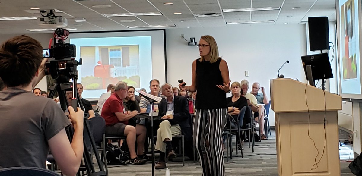 benmcdcol's tweet photo. What would be in your congregation's letter from the future? "We have not always been this way. Let me tell you how this community turned the corner..." - @terrielton #FISummit2019 https://t.co/wVy9husV7N