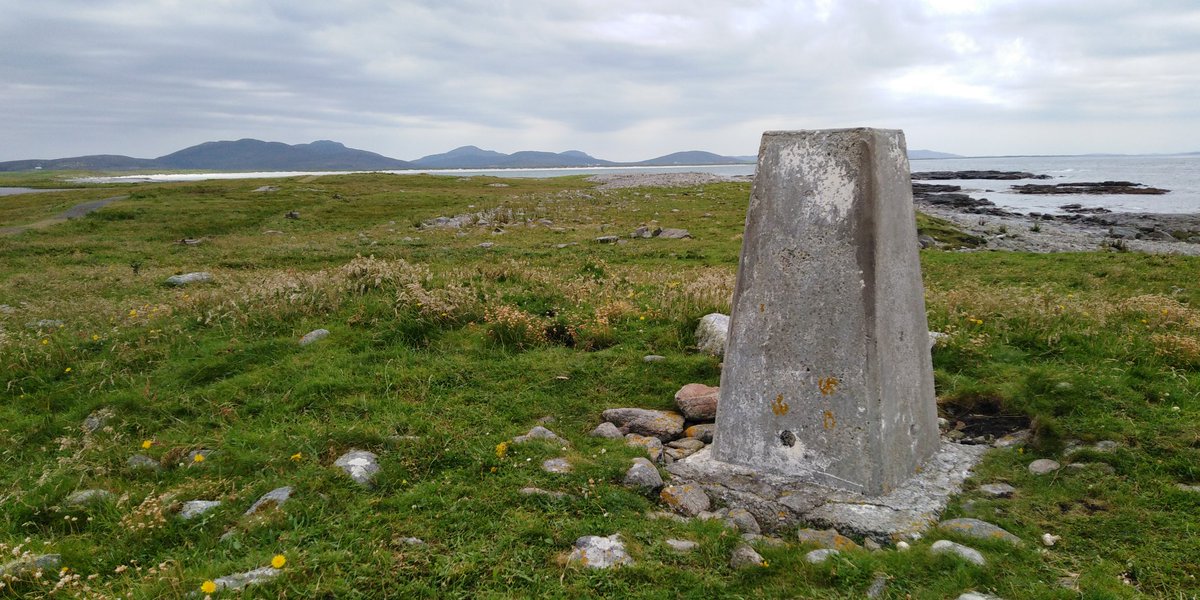 FLHSGeography's tweet image. Trig Point at Rubha Àird a&apos; Mhuile
South Uist NF70952994. Warmer than it looks! #trigpoints #ordnancesurvey #southuist