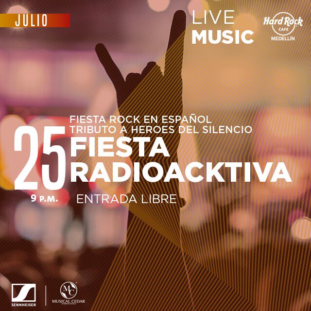 Hard Rock Medellín tweet media