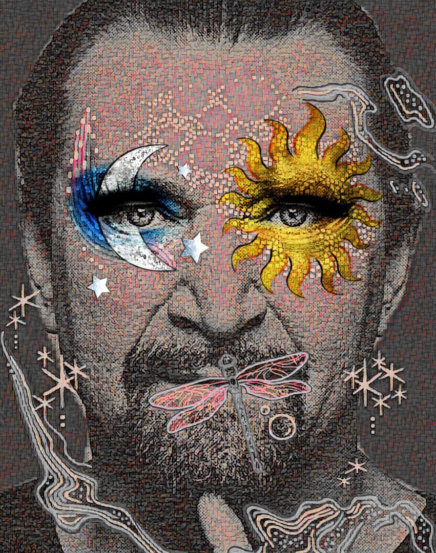 cathcoste's tweet image. #Evam is the first biohacker. Is he a man or a woman? Actually he can be both. You will meet with him in the #sciencefiction written by my students in #CreativeWriting class in #California 💫🚀 #GenomicsAsteroid 💫🚀 in memoriam #MauriceBejart