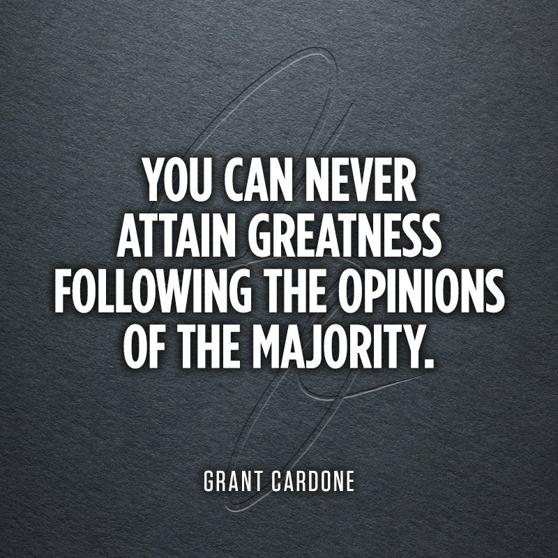 You have to stay true to yourself and forget what others are doing 🚀