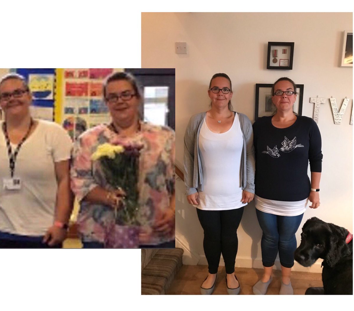 Pt1Body's tweet photo. One Year, Two Bodies, Three Cheers to Rachael &amp; Jo!  9 stone gone forever and we are still going strong! #twinsisters #twins #weightlosstransformation #weightlossjourney #weightloss #personaltrainer #personaltraining #rhosneigr #anglesey #goals #achieve #nutrition #coach https://t.co/zSmjWlMeT0