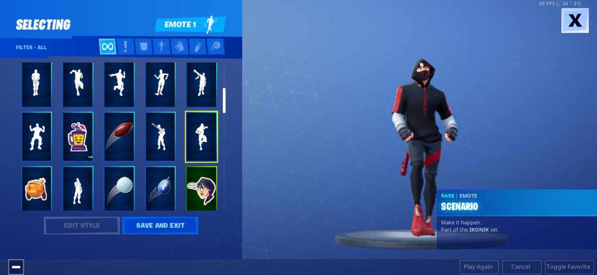 virutsath's tweet photo. @ms_samuraiboy #samurailegit
Just won the ikonik giveaway and now it's in my locker
Legit buyer for 10$
Applied to your account less than 20 minutes.
GG https://t.co/JMzqrrg8eT