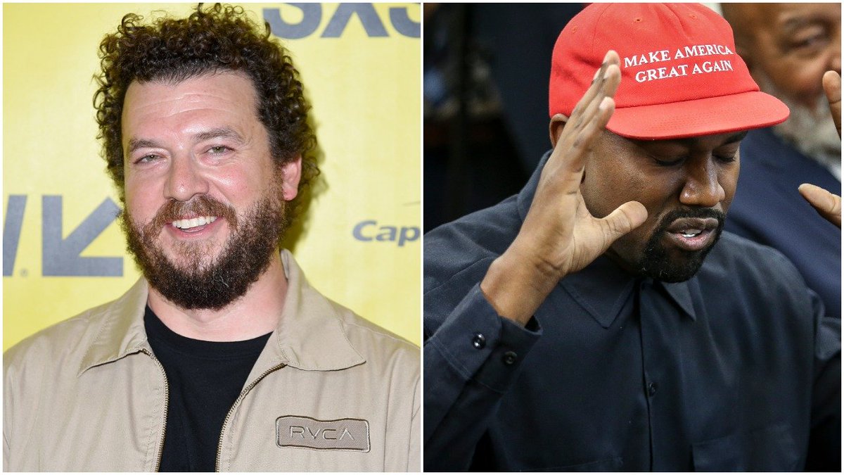 thefader's tweet photo. Kanye West asked Danny McBride to play him in a movie https://t.co/myairCA8DZ https://t.co/wspMDRVREM