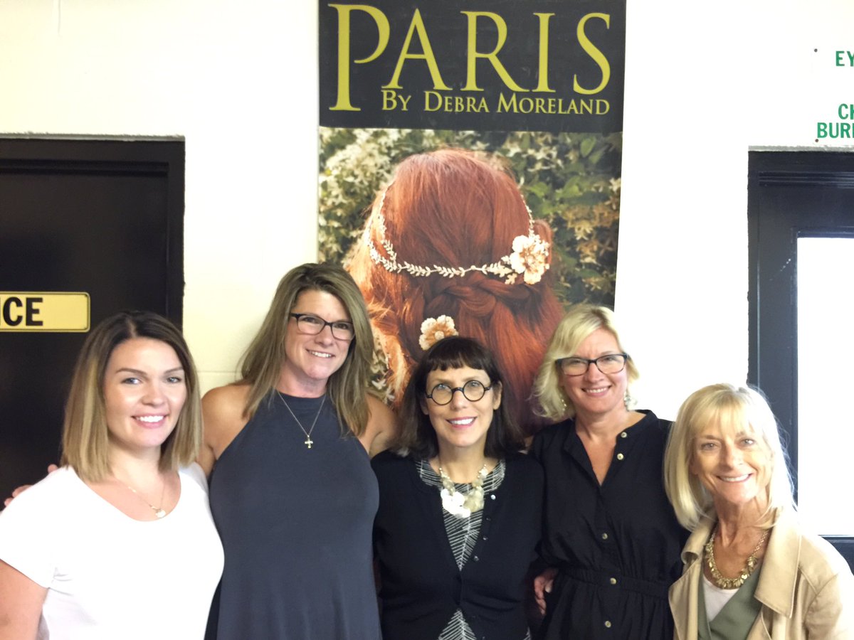 Thank you <a href="/_dressyourfancy/">Dress Your Fancy</a> for visiting our headquarters at #parisbydebramoreland this week.  We hope your visit was well worth it.  #bridalaccessories #bridalsalon #dressyourfancy