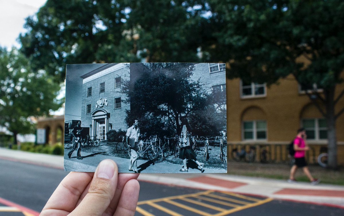 UNTsocial's tweet photo. Built in 1946, @UNTBruceHall has been home to many of our unique community members, including alumni @NorahJones and #TheEagles member Don Henley! Do you have any fun memories at Bruce? https://t.co/mXFD8VaX0r