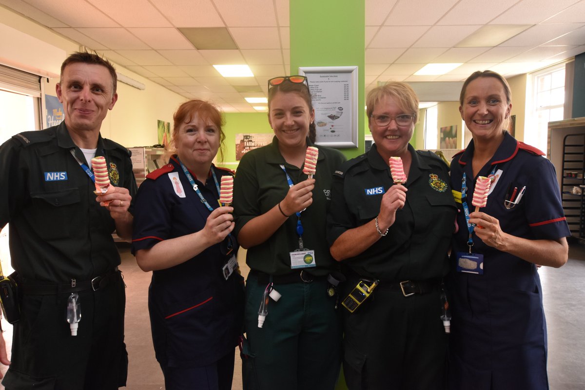 nhsswft's tweet photo. Thank you to our local @BookerWholesale store for providing our hard working staff with ice cream during the current heatwave! It is very much appreciated🍦☀️ https://t.co/kcjWXxdixh