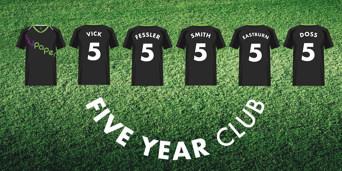 flypaperHQ's tweet image. People are everything so we want to recognize some of our team members that have been with us since the beginning. Thank you Mike Fessler, John Vick, Herb Smith, Kiesha Doss, and Patrick Eastburn for five amazing years. #FabFive
.
.
#digitalmarketing #flypaper