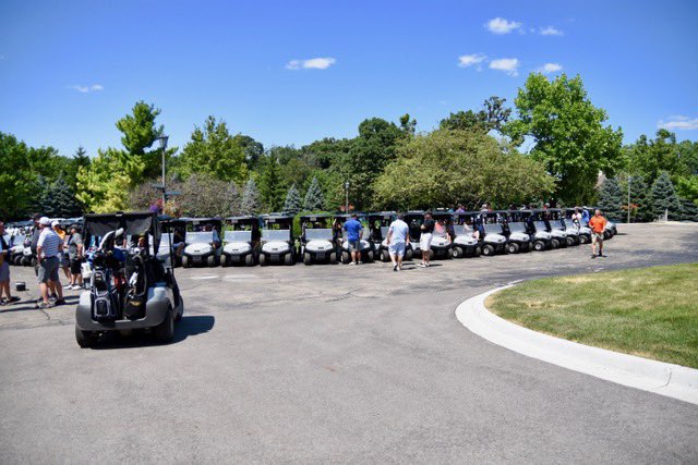 STCEBoosters's tweet image. Shout out to the planners, volunteers and golfers who helped make the 2nd Annual St. Charles East Athletic Boosters Golf Outing on Monday a huge success!   ⛳️ ☀️