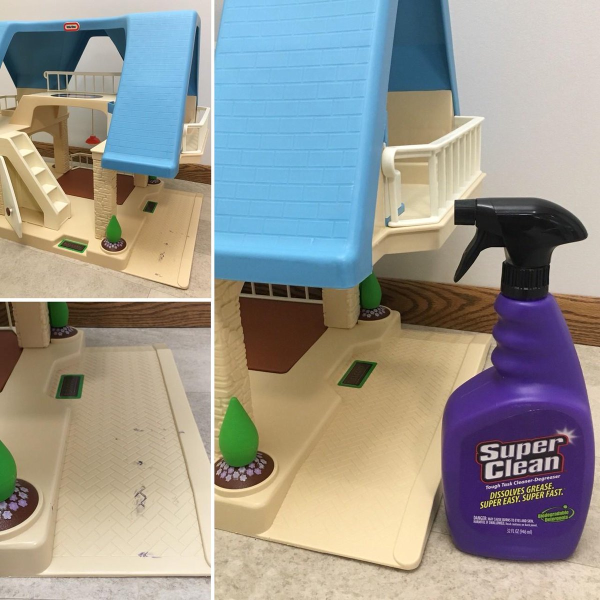 Preparing for an upcoming garage sale? Get your items ready to sell with #SuperClean! Super Clean will help remove those stubborn stains, marks and other imperfections that other cleaning products don't! 

Choose Super Clean to help make your trash someone else's treasure!