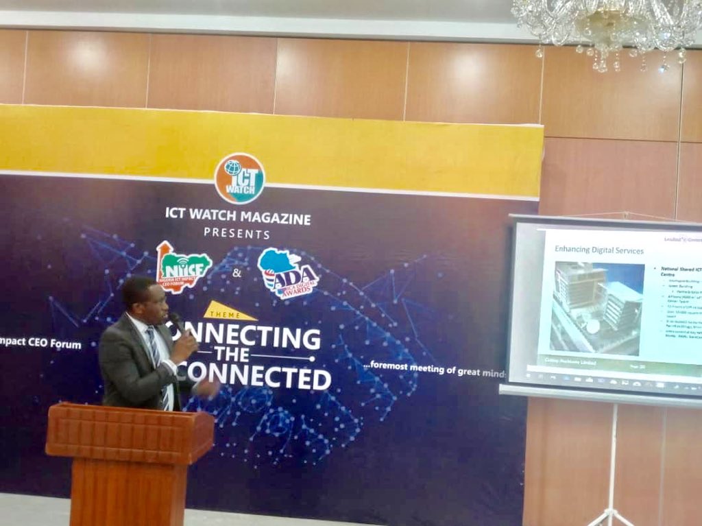 Galaxybackbone's tweet photo. photos from the Presentation from @galaxybackbone on "Broadband and E-Government Diffusion".
at the Nigeria ICT Impact CEO forum.
#GBB
#ThursdayMotivation
#ICTimpact https://t.co/vd0VKzDjaN