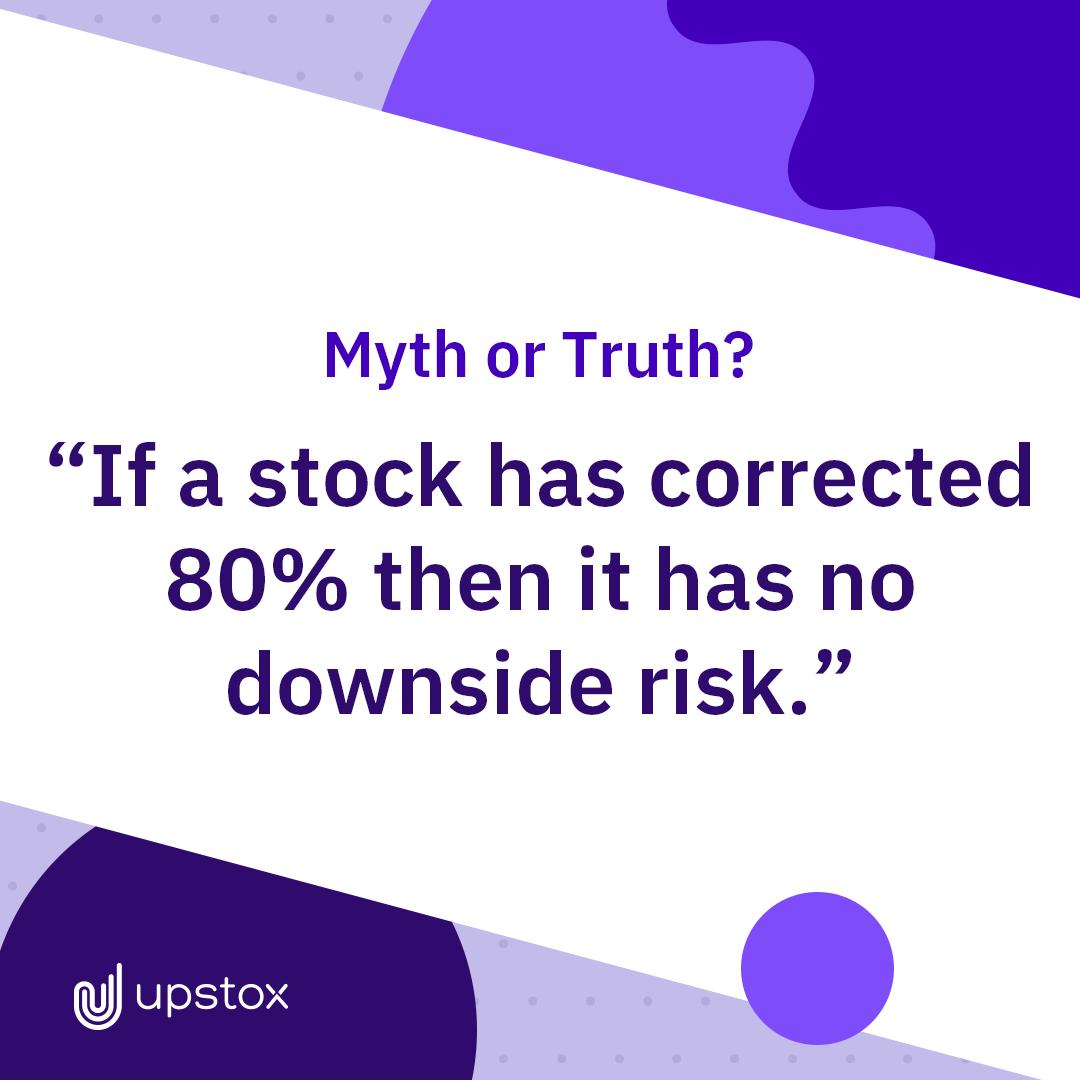 upstox's tweet photo. Do you think trading is just about buying any stock that sees a price correction? Here is this week’s learning, take an informed guess trader. 👥💁‍♂️💁‍♀️📋🧐🤔
#trademyths #mythortruth #weekendactivity #weekendrelief #weekendlearning #stockmarkets #stocktrade #tradersguide #money https://t.co/w1qN29BN3Z