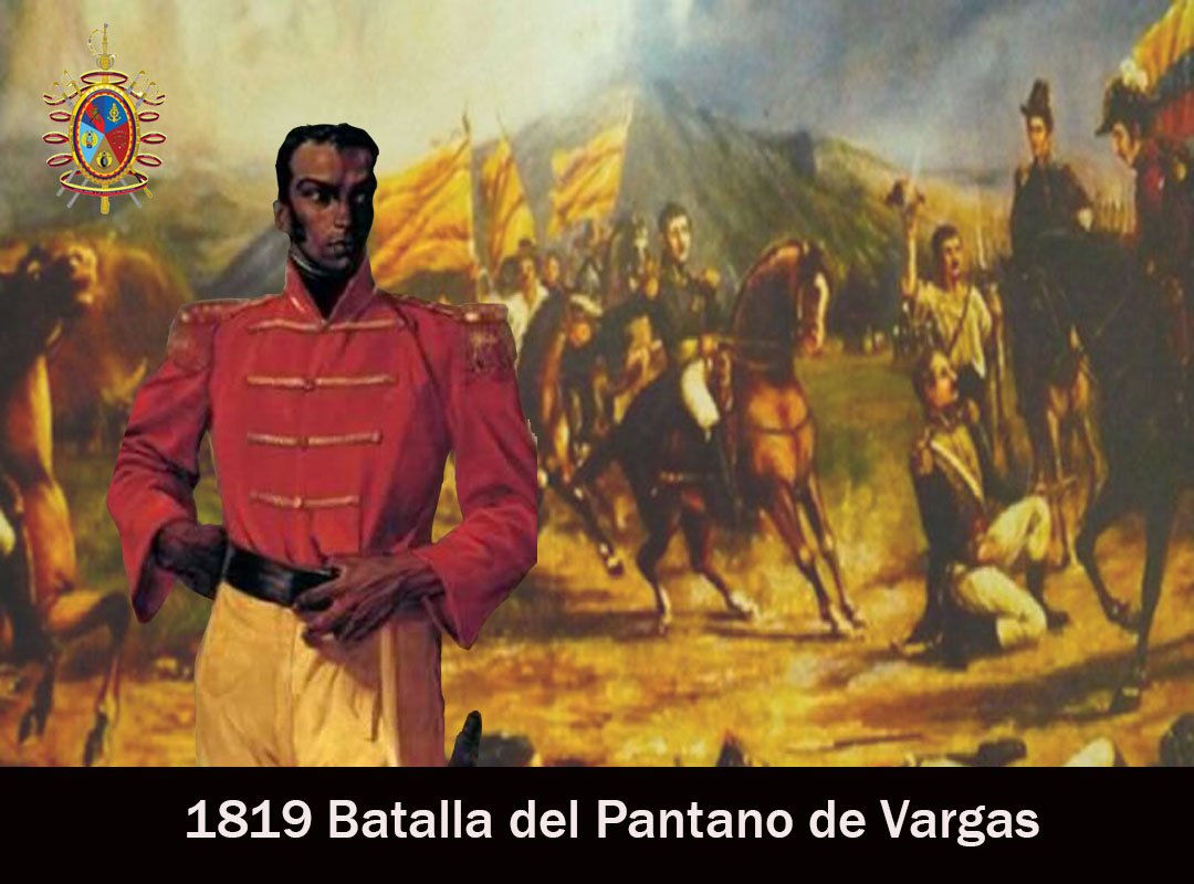 📌 #Efeméride || En el bicentenario de la Batalla del Pantano de Vargas,  exaltamos al impertérrito Coronel Juan José Rondón y sus lanceros, quienes,  bajo la orden del Libertador Simón Bolívar, salvaron