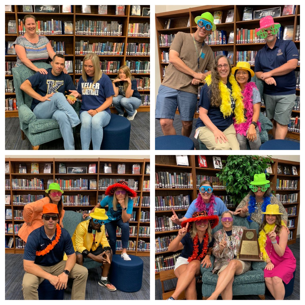 MrsSimmonsKHS's tweet photo. The @KHSIndianNation 2019 Leadership Retreat Amazing Race is underway! #KHSAmazingRace2019 #KellerALLIN #LoveOurKellerFamily https://t.co/M5DK18Emfc