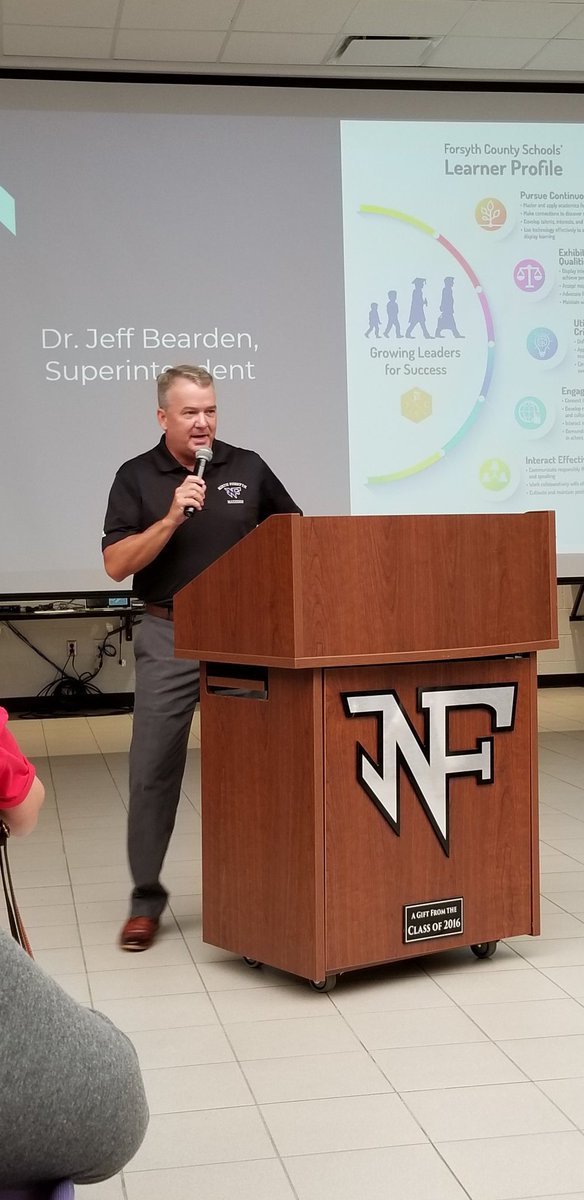 #NoFoWelcomeBack
#RED1
So excited about welcoming North Forsyth students back to school!!!