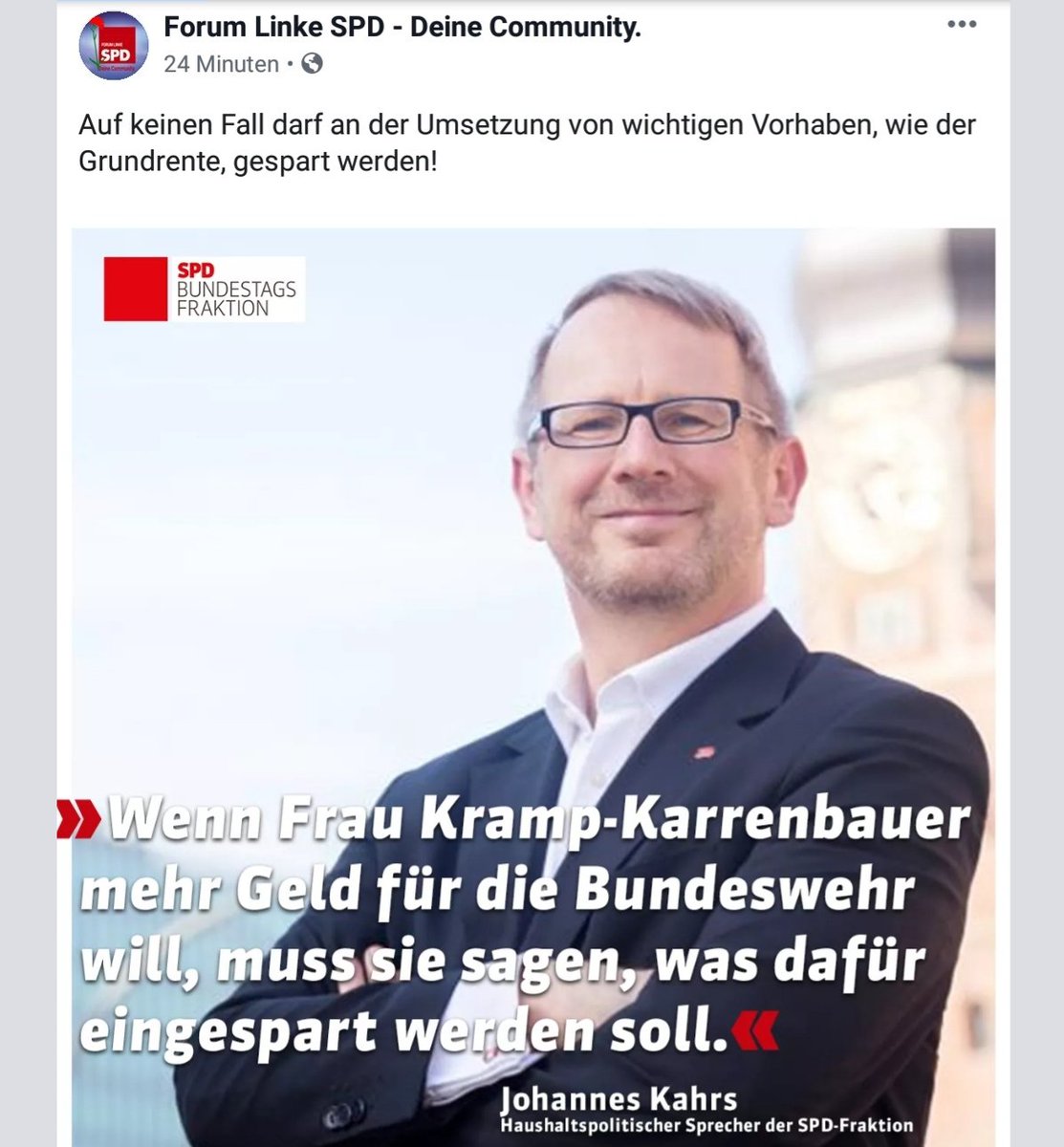 UnsereNeueSPD's tweet image. So. Unsere Facebook Seite wird langsam eine #Seeheimer Plattform. 😝 Innerhalb #einer Woche ist @kahrs #zweimal präsent.
Lieber Johannes, ein Like ist jetzt Ehrensache, oder? 😏 facebook.com/14274634627215…