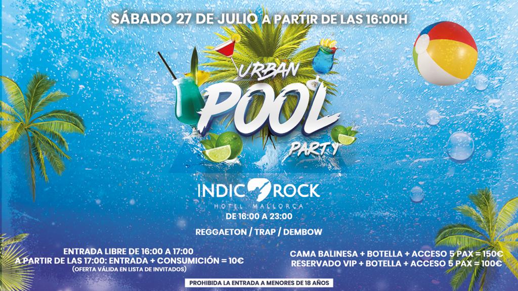 IndicoRock's tweet photo. This Saturday come and dance with us at #IndicoRock urban #PoolParty https://t.co/G0XPv5T286