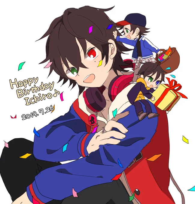 いちろ～兄ちゃん誕生日おめでとう!!大好き～～～!!!
#山田一郎誕生祭2019 