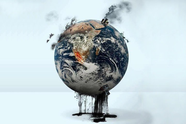 Земля устала. Загрязнение планеты. Экология земли. Грязная Планета.