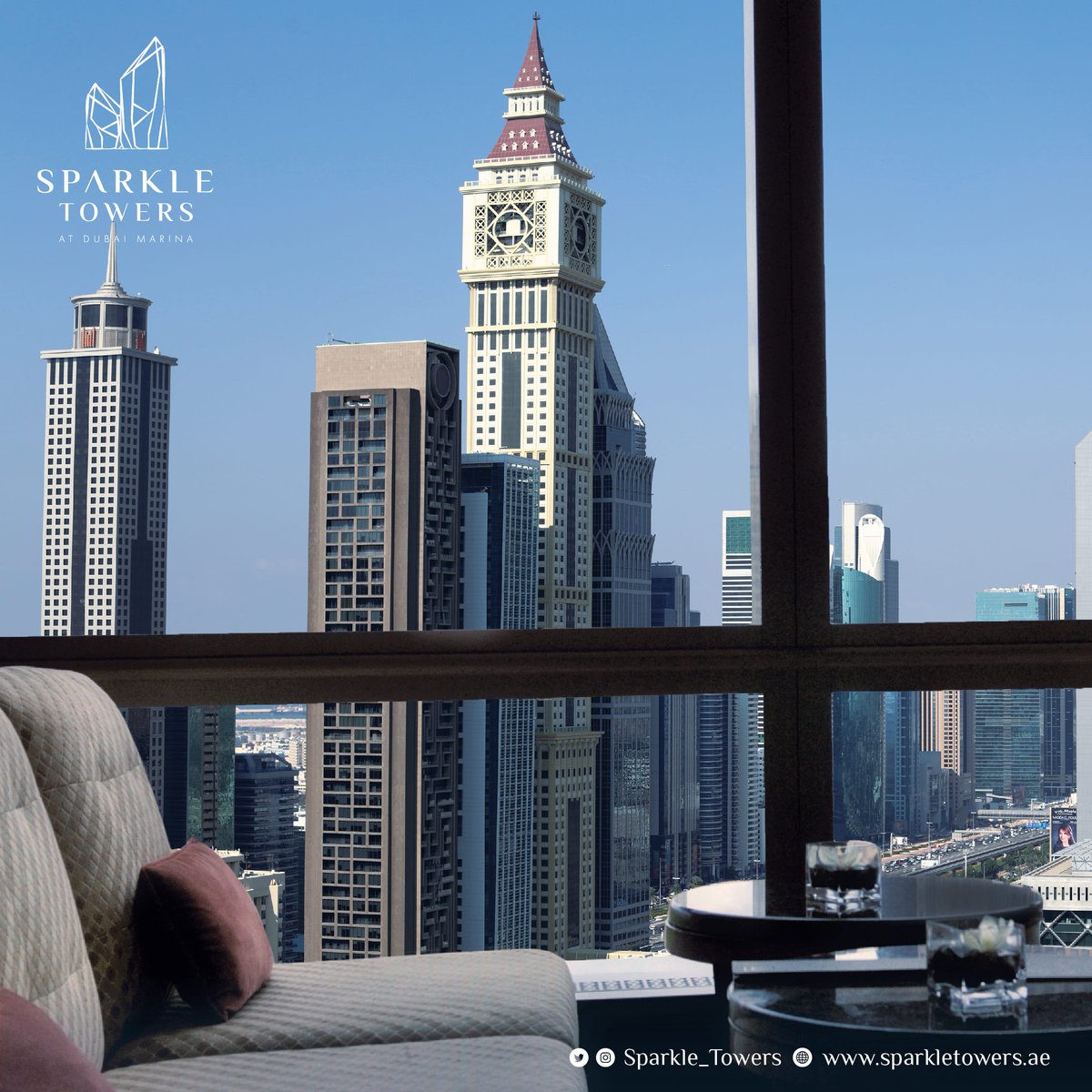 Sparkle_Towers's tweet photo. أن تمتلك منزل في #سباركل_تاورز يعني أن تحظى بعنوان مميز في وسط مدينة #دبي العظيمة. https://t.co/m3bUejFtyL