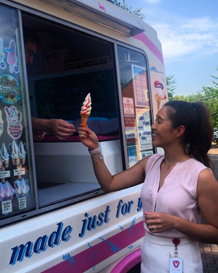 VolumeLtd's tweet photo. This is how we deal with the #hottestdayonrecord ! 🍦🌞 #IceCream #LifeAtVolume https://t.co/SMKVojH3Tf