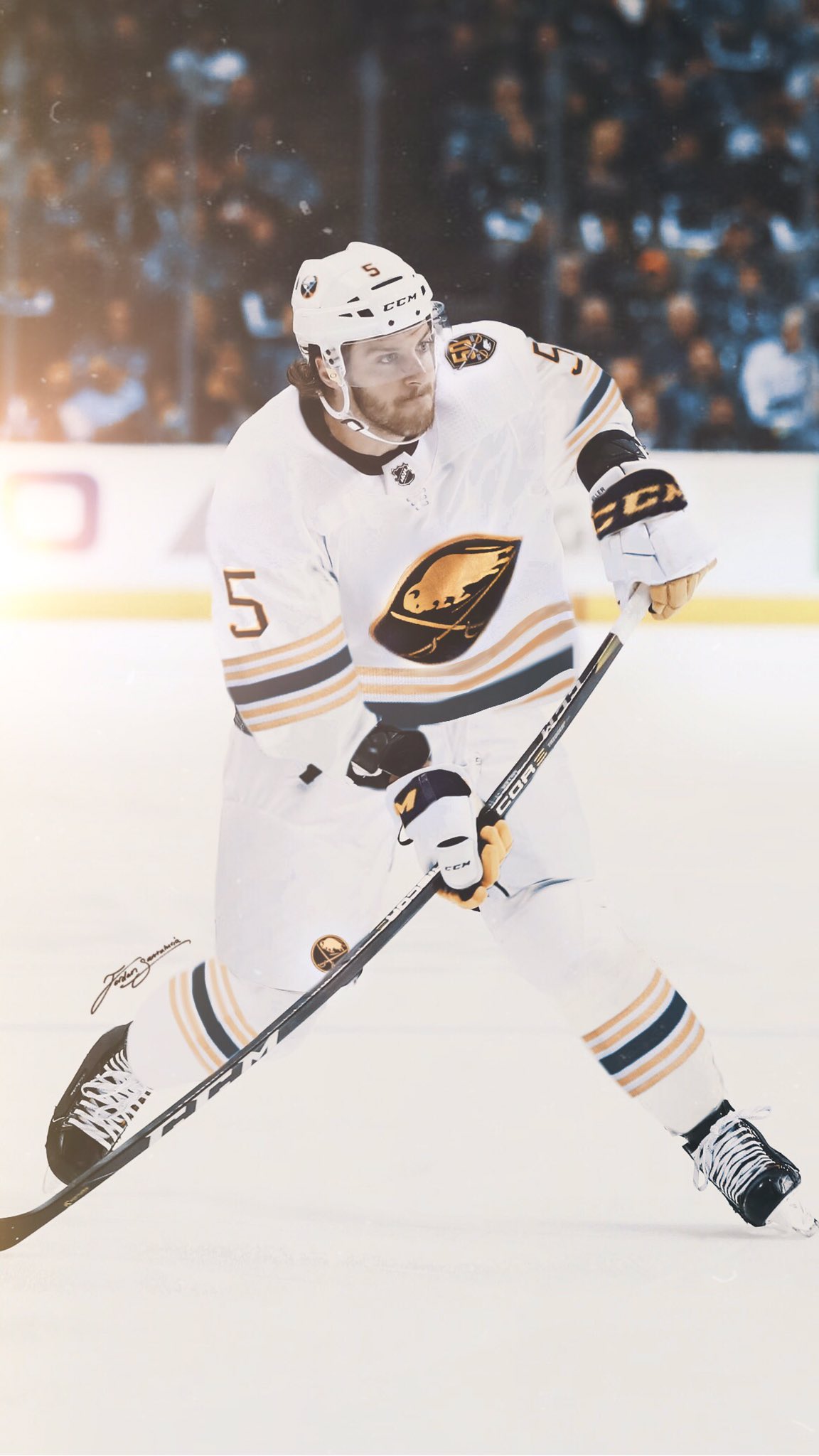 Jordan Santalucia on X: Buffalo Sabres 50th anniversary jersey mock-up and  Colin Miller jersey swap, based off the leak. Full uniform is rumored to  include white pants and gloves. #Sabres50 #Sabres  /
