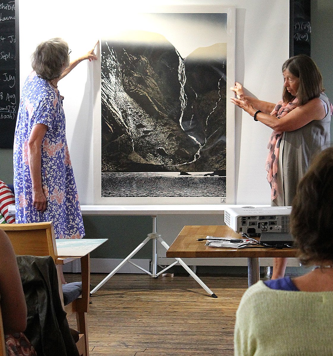 make_southwest's tweet photo. A lovely gathering of printmaker & photography Members @devonguild this week shared knowledge gems about selling, framing, Mokolito techniques + collaborations...much chat over light supper followed! #devonguildmember #crafting #network #social https://t.co/JOUQiEWmSj