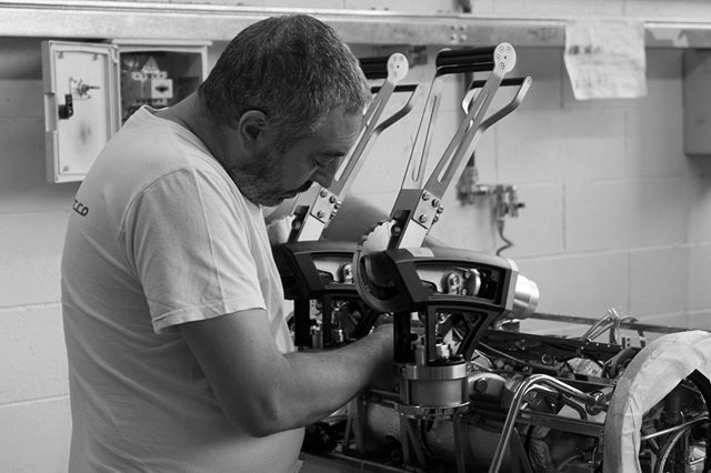 lamarzocco's tweet photo. Bench-tester Riccardo assembling the Leva.
#thisisleva https://t.co/9iNrUNRpyd https://t.co/OVjcLp5pxI