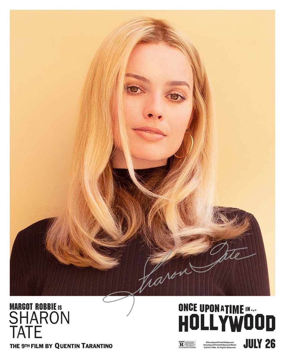 Once Upon a Time in Hollywood on "Margot Robbie is Sharon Tate. #OnceUponATimeInHollywood https://t.co/Ug45F94qbd" / Twitter