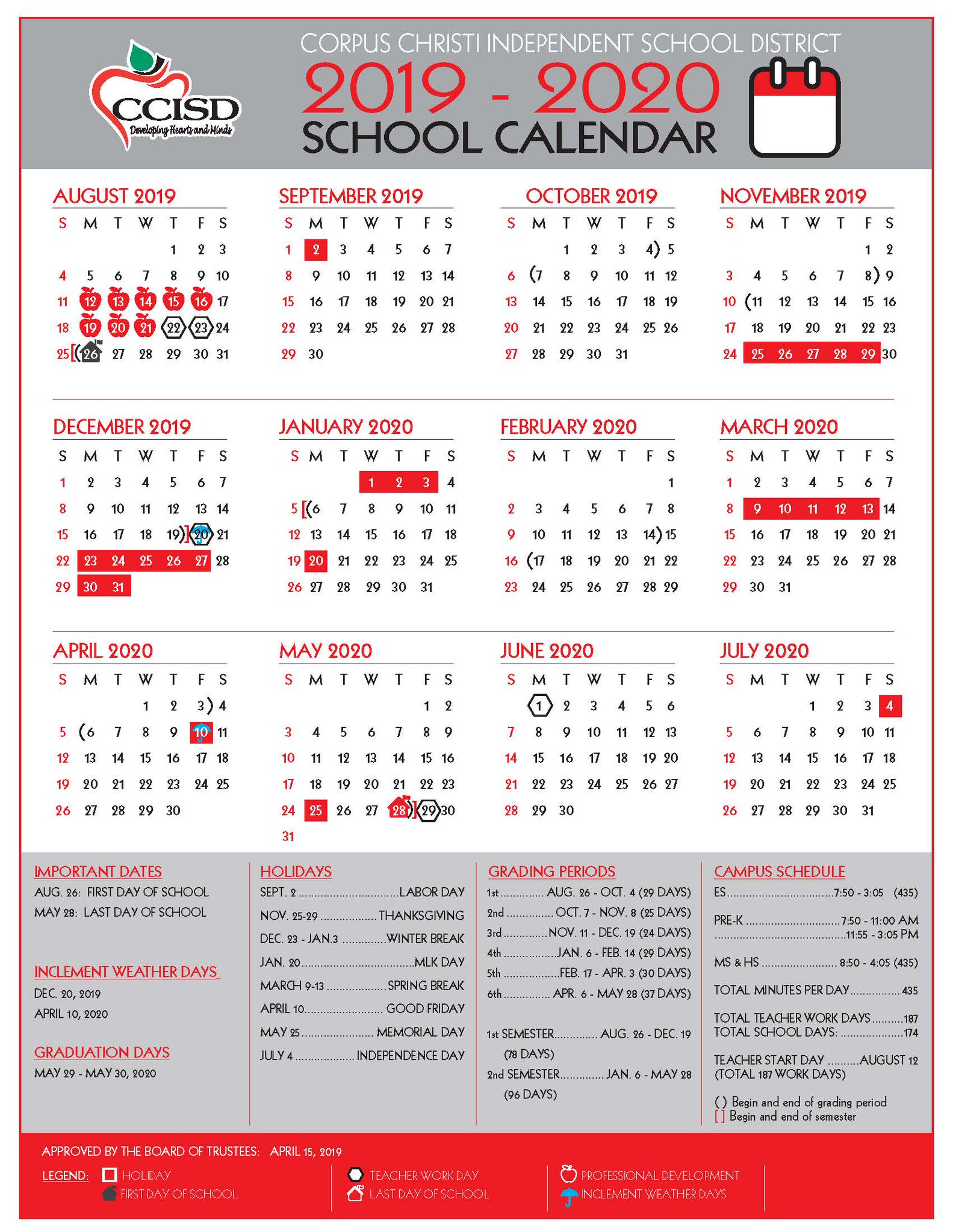 Ccisd 2022 To 2023 Calendar Customize and Print