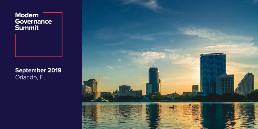 diligentHQ's tweet photo. Will we see you there? Registration is open for the first-ever Modern Governance Summit, a conference for @DiligentHQ users and governance professionals (Sep. 11-13 in Orlando, FL): https://t.co/l5BmNjjNwq #ModernBoards https://t.co/yLLZPQxU3h