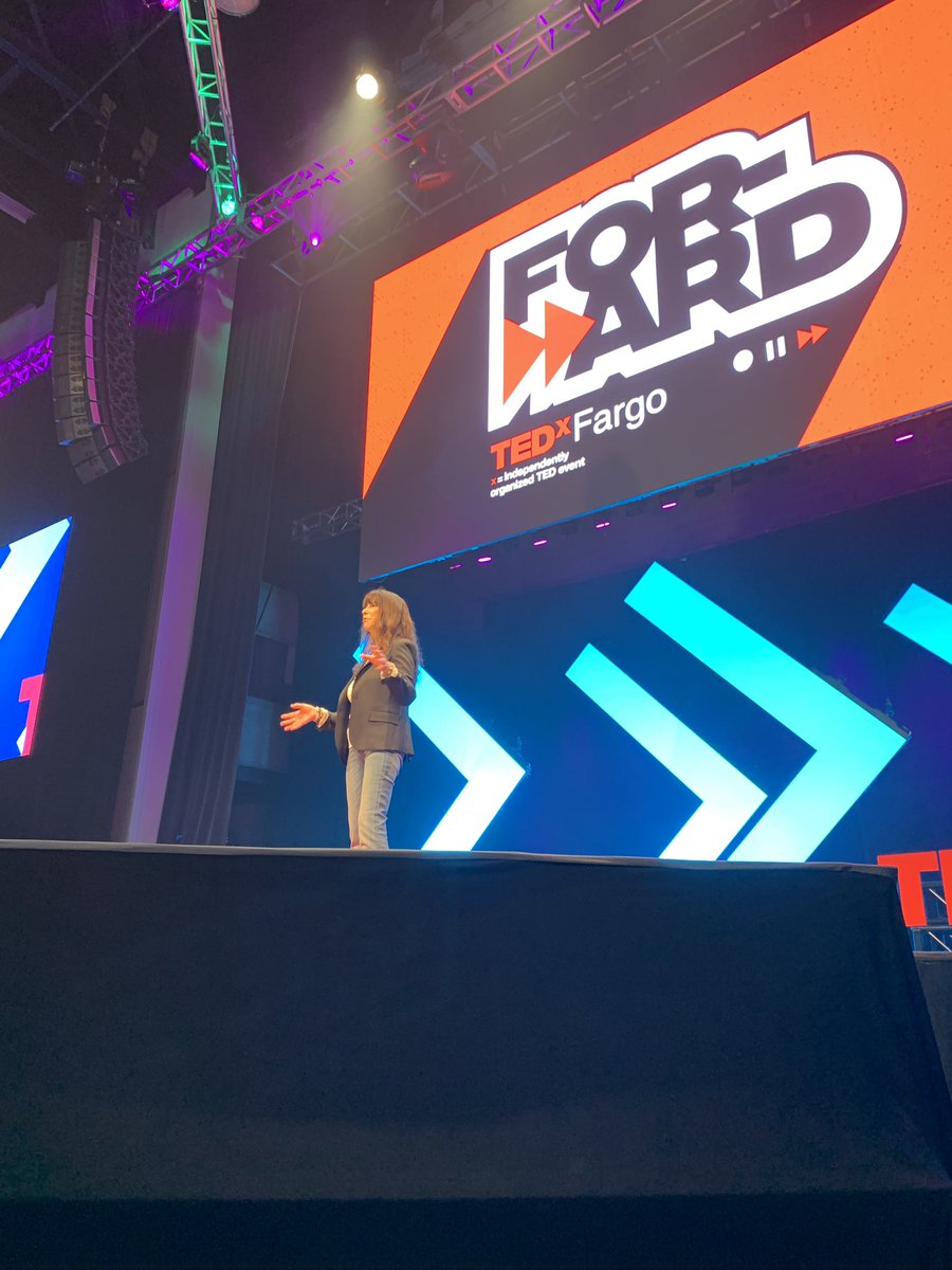 TEDxFargo's tweet photo. “I knew if I used my voice authentically, powerfully, and wisely, I would be heard.” - Randy Thomas https://t.co/dgRazy5yIu