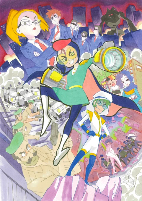 420日目。絵が動く魅力に溢れるアニメ。#emara 