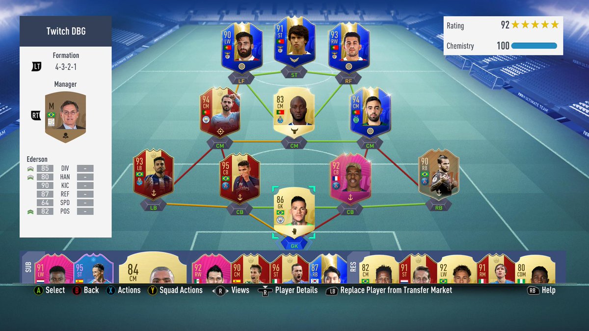 DevilBeardGame's tweet photo. #FIFA19 #XboxShare #football #streamers #twitch New look team to play with! Thoughts? https://t.co/W5Lae82RIu