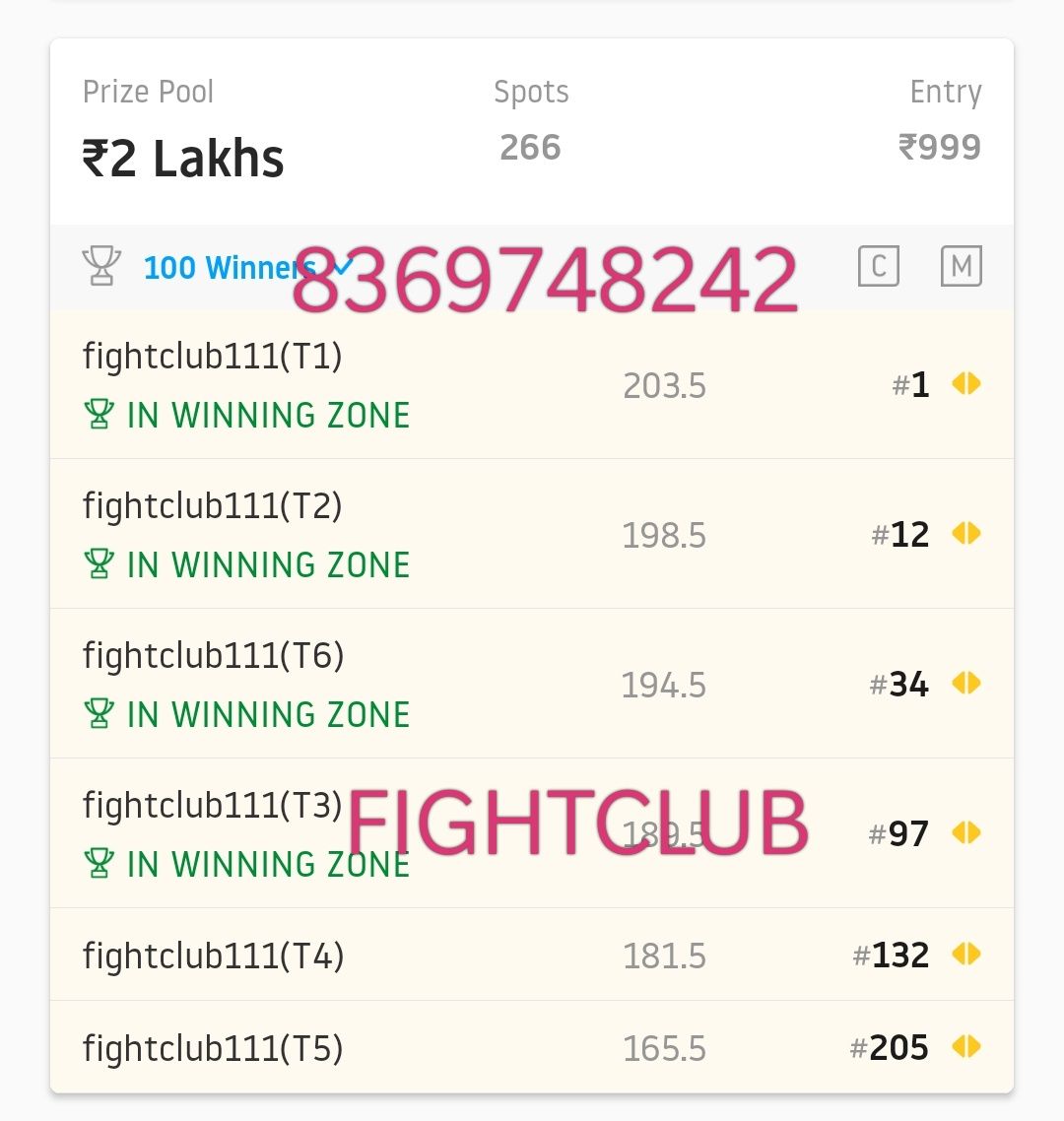 Fantasy11army's tweet image. #VIVOProKabaddi  
#BornExperts @Haiwaaaan  @sindbadsailor_R 
@Lokendr25305587
@Dream11_FCG

Arey wo gaaon walo. 
Ae lo kabhi sunahai. 
Clean sweep SL may nahi. 

Clean sweep GRAND LEAGUE
😎 #Fightclub rox. 
#Dream11
This is a channel of FIGHTCLUB. 
t.me/RAHULFIGHTCLUB