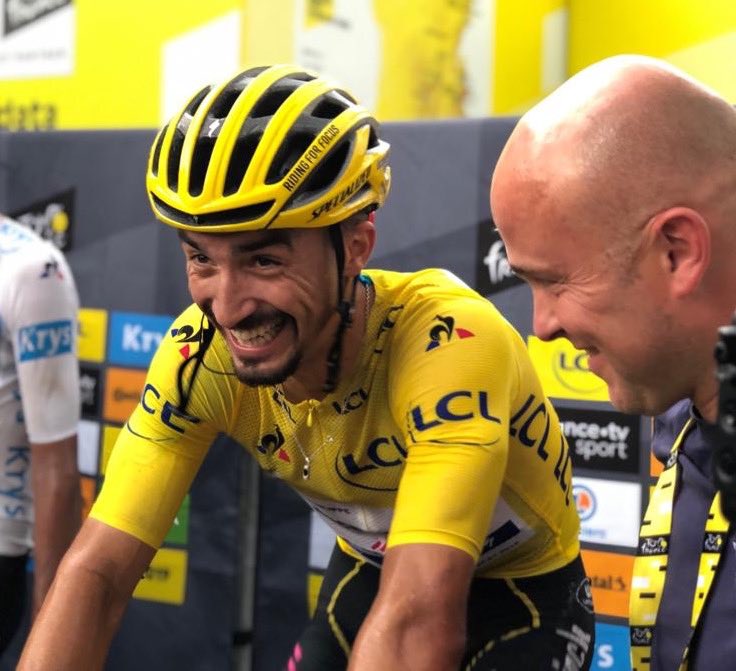 Follow us and RT this picture for a chance to win a 2019 <a href="/PCyclingManager/">Tour de France Video Games</a> game key!