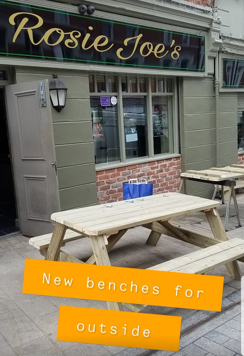 RosieJoesDerry's tweet photo. #rosiejoes #waterloost #derry #newseating #goodweather https://t.co/XO7Ed0nj2G