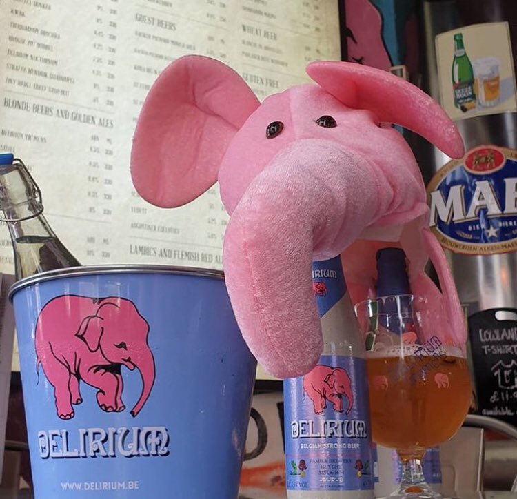 If you have been brave enough to embrace the #heatwave 🥵 we here at Lowlander (and of course the <a href="/Deliriumbrewery/">Delirium Brewery</a> elephant ) have a wide selection of cooling (and thirst quenching ) beers to reward your bravery with 😂. So what are you waiting for? 🍺 BOOK NOW (link in bio) 🍺